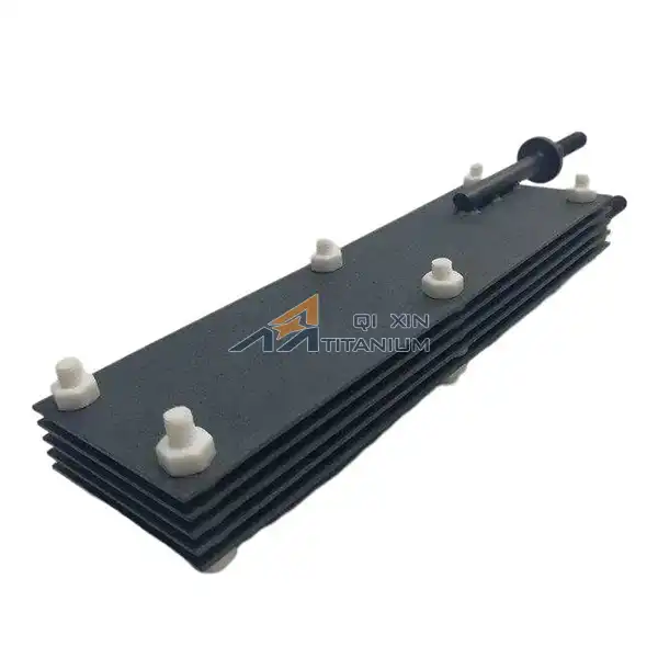 DSA coated titanium anode DSA coated titanium anode