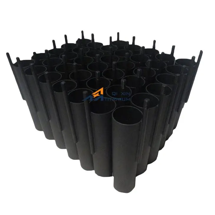 What is the Maintenance Process for ICCP Titanium Rod Anodes?